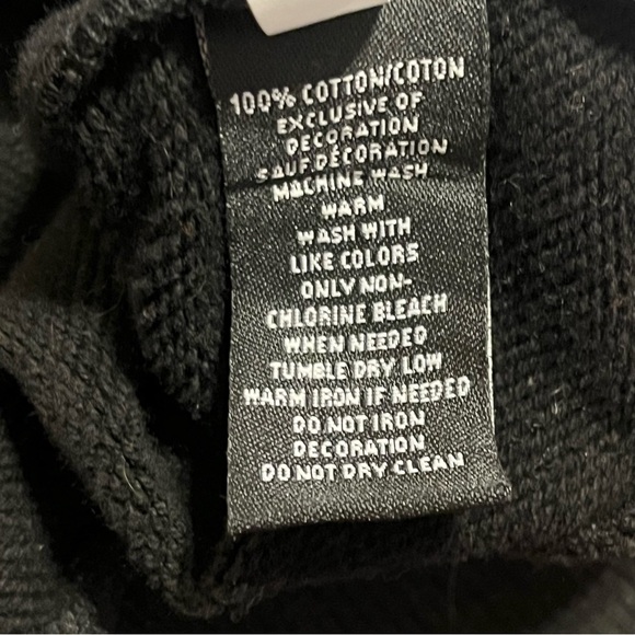 Tom & Jerry Fleece Lined Unisex Sweatshirt with Side Arm Patches Size Medium - Picture 9 of 14